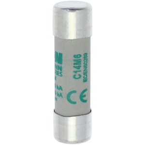 CYL FUSE >STR >14 x 51 6A GG 500V AC