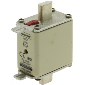 0NH FUSE 80AMP 500V gG SIZE 00 DUAL IND